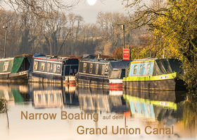 Narrow Boating auf dem Grand Union Canal